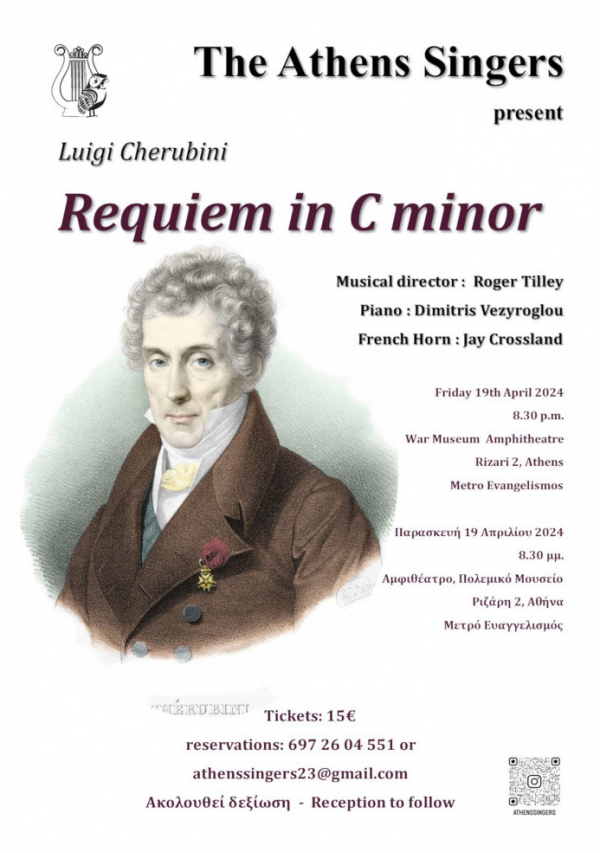 The Athens Singers Perform Cherubini's Requiem In C Minor