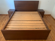 Must Go: Custom-Made Double Bed &amp; Bedside Tables For Sale