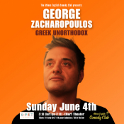 Athens English Comedy Club Presents: George Zacharopoulos | Greek Unorthodox |