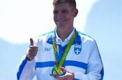 Spiros Gianniotis Wins Silver For Greece In 10k Open-Water Swimming At Rio Olympics