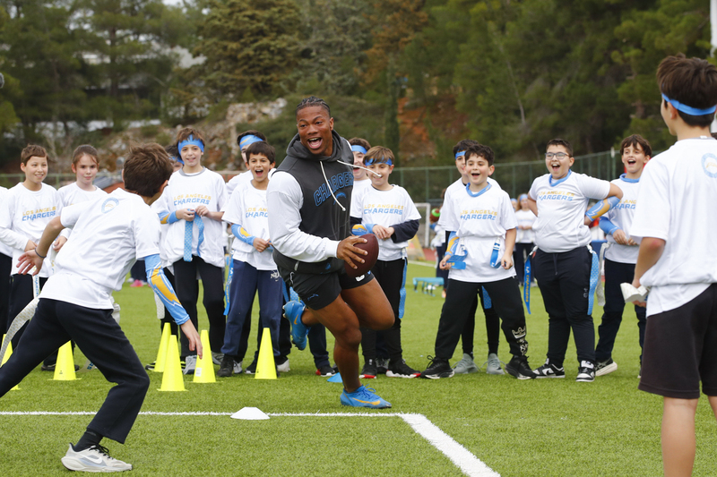 4 Los Angeles Chargers Henley