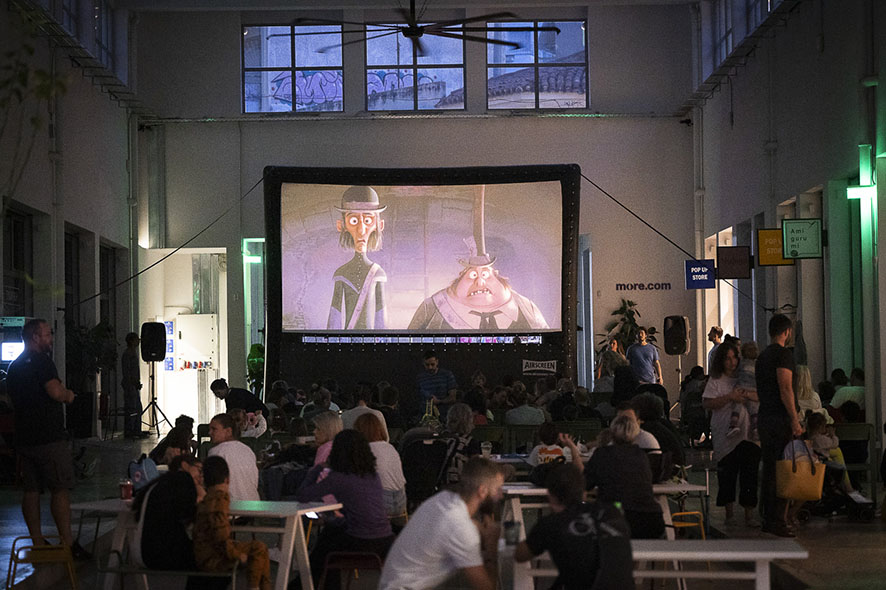 Cinema sti DAK Vangelis Patsialos