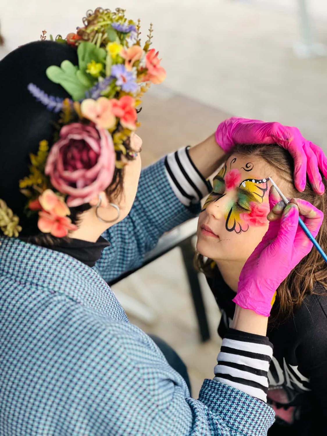 Face Painting by Moutzoures