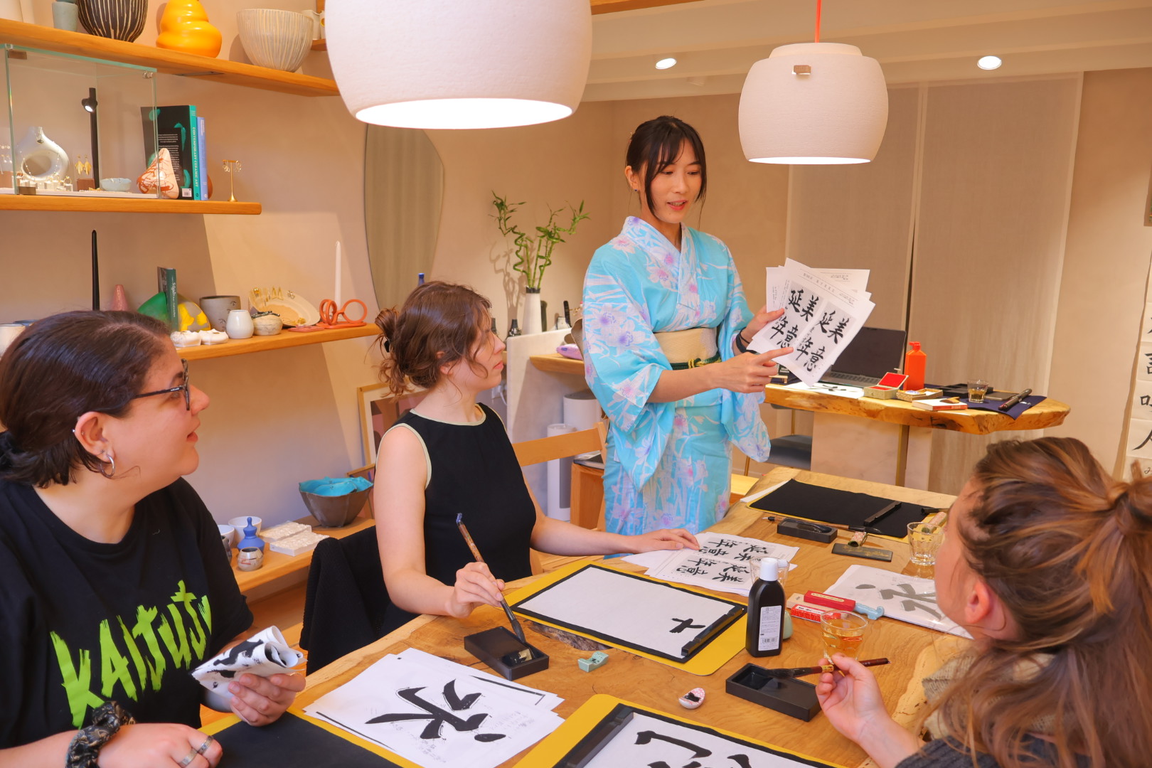 Mizuki Imamura calligrapher Shodo 3