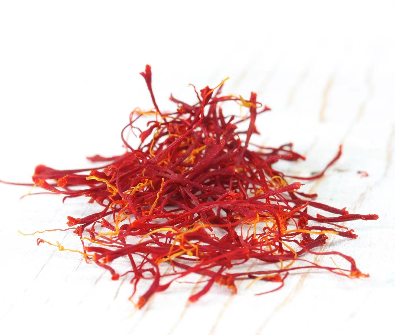 Pile saffron threads