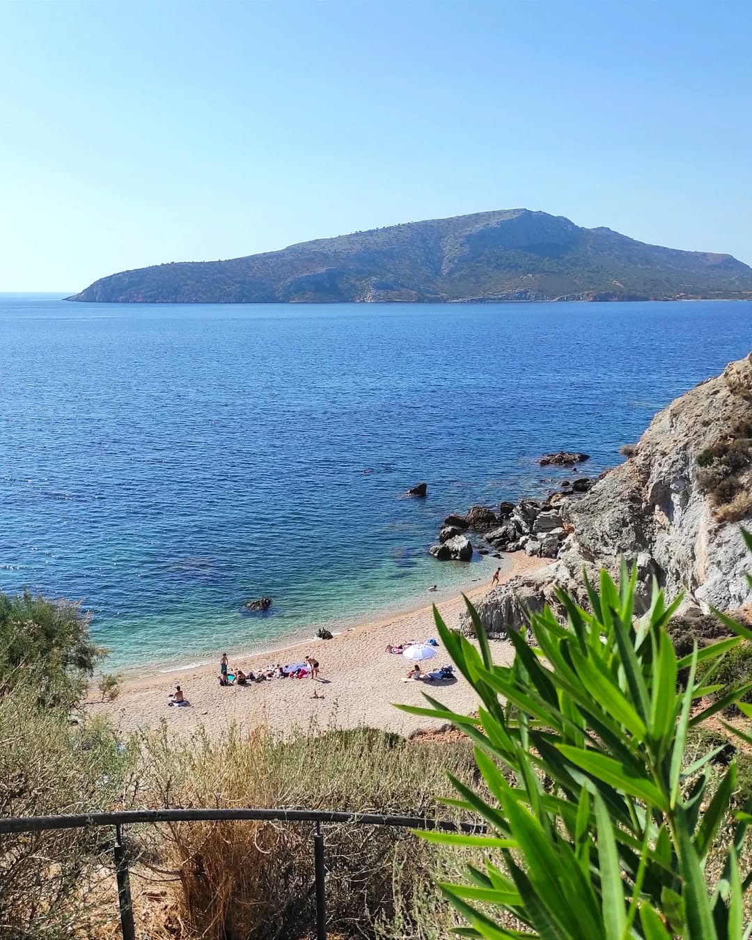 kape beach sounion
