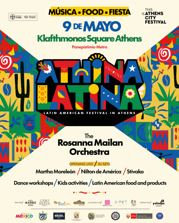 Athina Latina 2026: Latin America Takes Over The Heart Of Athens For One Day