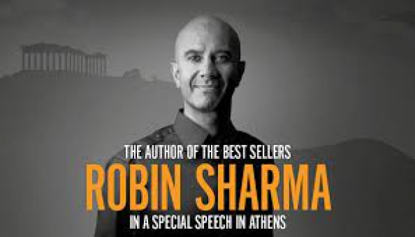 Robin Sharma In A Special Speech In Athens