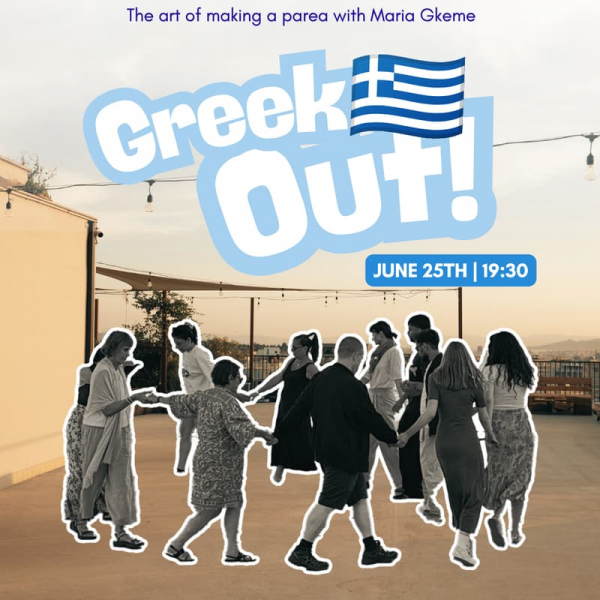 GREEK OUT! 🇬🇷The Art Of Making A Parea With Maria Gkeme At Stone Soup