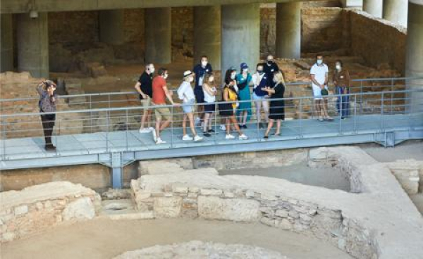 Walking In The Ancient Neighbourhood Of The Acropolis Museum