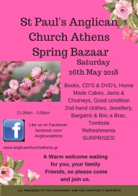 St Paul's Spring Bazaar