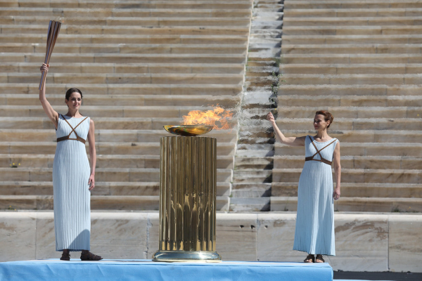 Olympic Flame Handover Ceremony