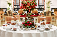 Christmas Afternoon Tea At Hotel Grande Bretagne