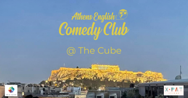 Athens English Comedy Club - Outdoor Open Mic Night @TheCube!