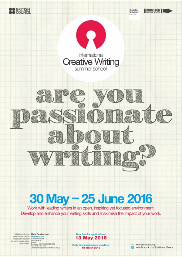 International Creative Writing Summer School 2016
