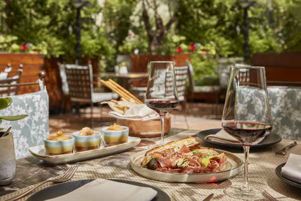 A "Secret Garden" In The Atrium of Alexander’s Lounge