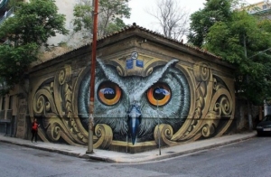 Graffiti By Local Artist In Athens Goes Viral