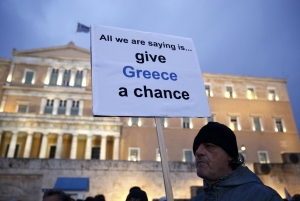 Thousands On The Streets Against EU Austerity