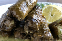 Dolmades-Stuffed Vine Leaves