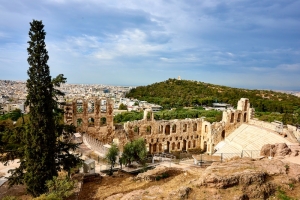 How The City Of Athens Was Named