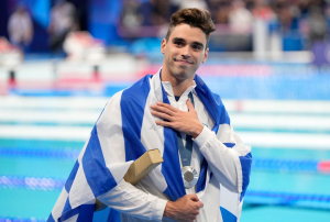 Apostolos Christou Wins Historic Silver Medal In Paris 2024