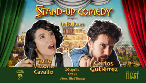 Stand-Up Comedy In ITALIAN, For The First Time In Greece!