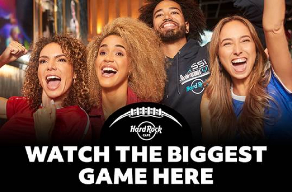 Super Bowl Final @ Hard Rock Cafe Athens