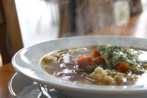 Lenten Recipe - Poached Fish Cretan-Style