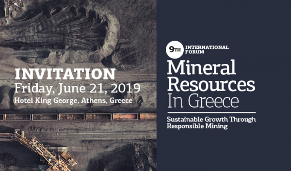9th International Forum Mineral Resources In Greece