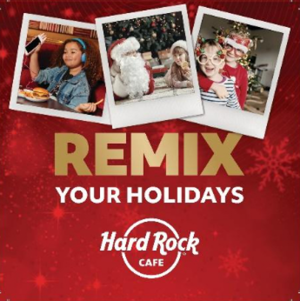 Remix Your Holidays: Hard Rock Cafe Athens Invites You To Enjoy Breakfast With Santa