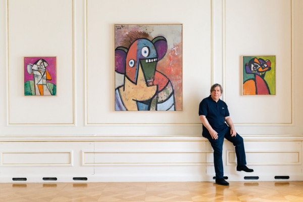 George  Condo  At The Museum  Of  Cycladic  Art