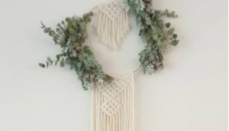 Calliope Bohemian Christmas Wreath