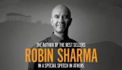 Robin Sharma In A Special Speech In Athens