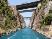 The Corinth Canal & The History Behind It