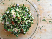 Traditional Greek Bulgur Salad - Pligourisalata