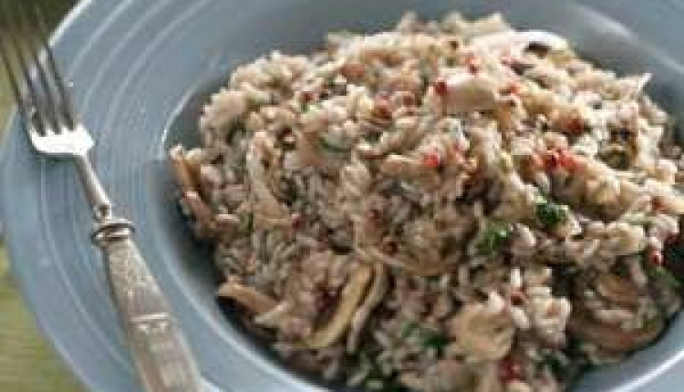 Greek Mushroom Pilafi