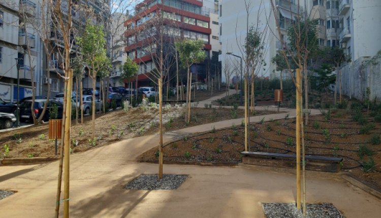 The City's Third "Pocket Park" Is In Pagrati