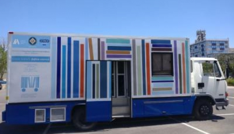Mobile Library Brings 'Books Everywhere' To The City Of Athens