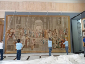 Famous Tapestry Adorns The Greek Parliament
