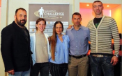 Navarino Challenge Press Event On Cinema Screen