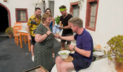 Gordon, Gino & Fred Go Greek: Yiayia's Hilarious Reaction To Gordon Ramsay's Food