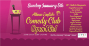 Athens English Comedy Club | Open Mic