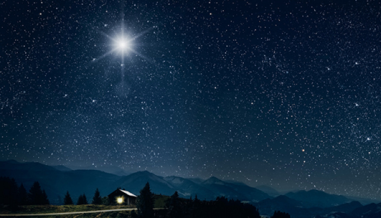 Jupiter And Saturn Form The So-Called 'Christmas Star' In The Sky