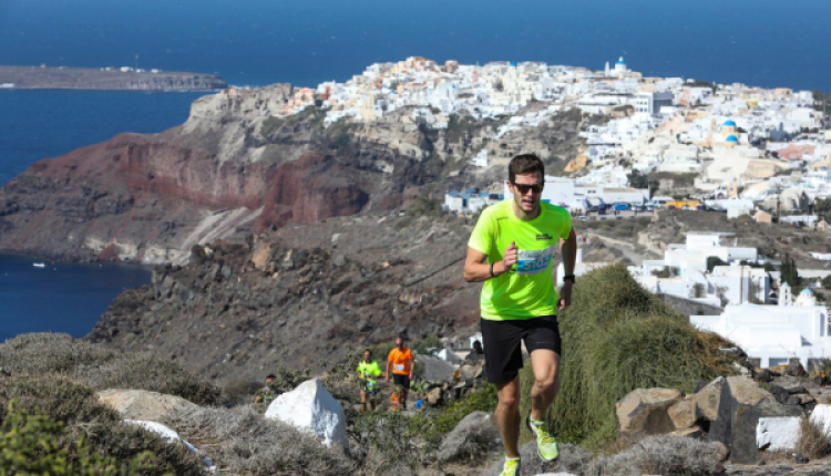Run Along The Caldera At The 5th Santorini Experience
