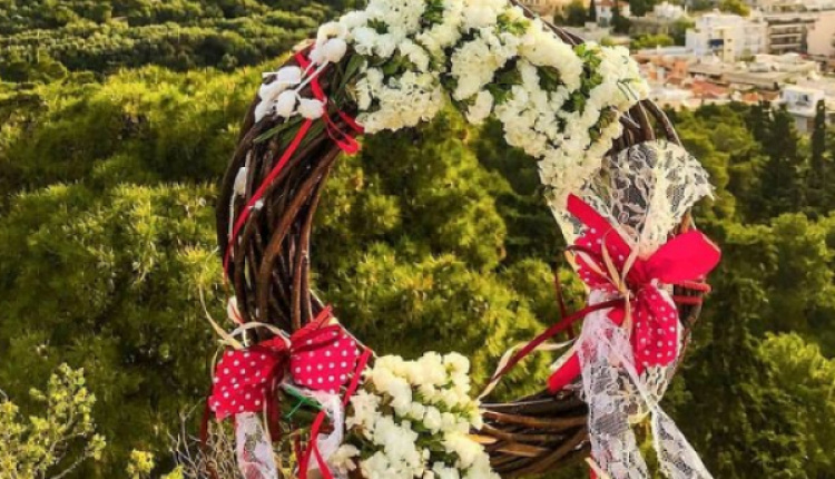 How To Make A May Day Flower Wreath