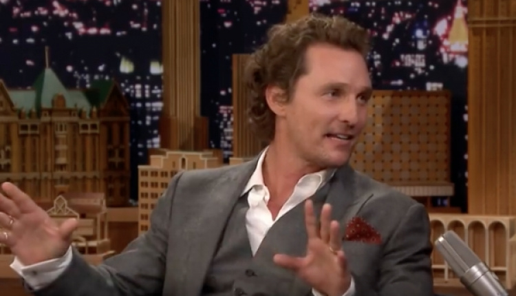 Matthew McConaughey On Jimmy Fallon - "I Didn't Want To Leave Greece"