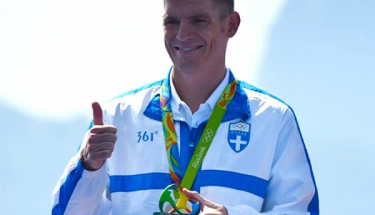 Spiros Gianniotis Wins Silver For Greece In 10k Open-Water Swimming At Rio Olympics