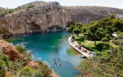 Exploring The Caves Of Lake Vouliagmeni