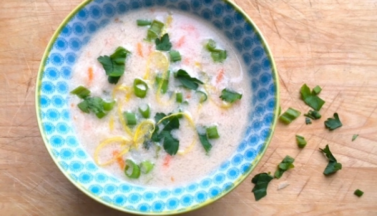 Tahinosoupa - Tahini Soup