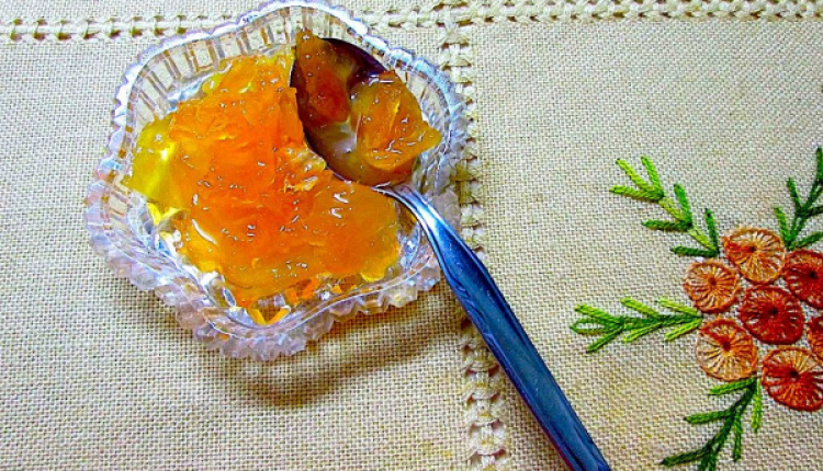 Traditional Orange Spoon Sweet